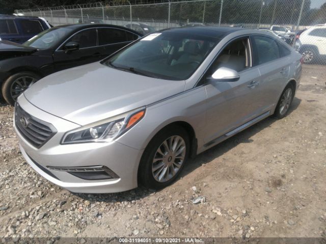 Photo 1 VIN: 5NPE34AF6FH166266 - HYUNDAI SONATA 