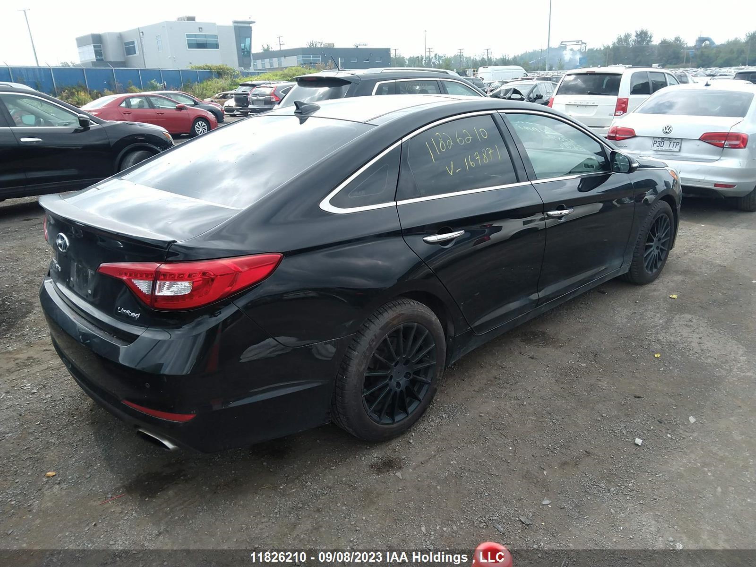 Photo 3 VIN: 5NPE34AF6FH167871 - HYUNDAI SONATA 