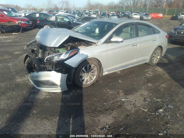 Photo 1 VIN: 5NPE34AF6FH180412 - HYUNDAI SONATA 