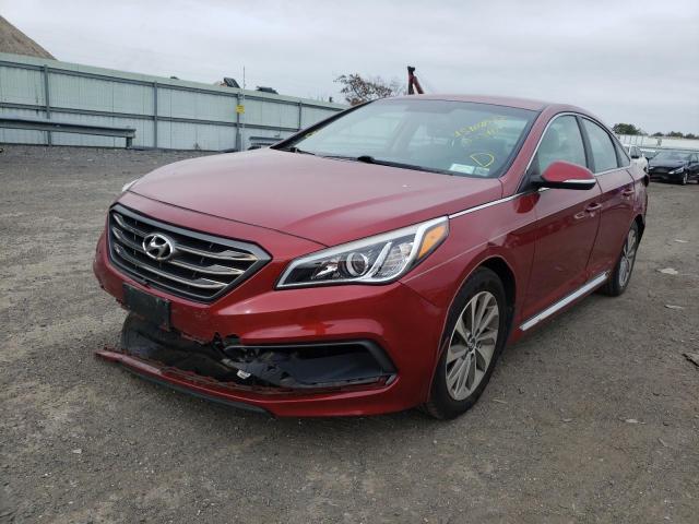 Photo 1 VIN: 5NPE34AF6FH223100 - HYUNDAI SONATA SPO 