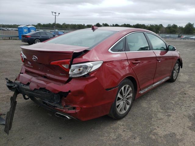 Photo 3 VIN: 5NPE34AF6FH223100 - HYUNDAI SONATA SPO 