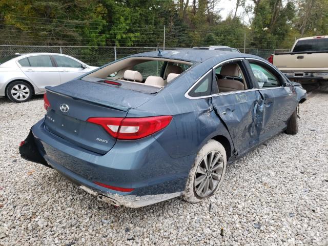 Photo 3 VIN: 5NPE34AF6FH232007 - HYUNDAI SONATA SPO 