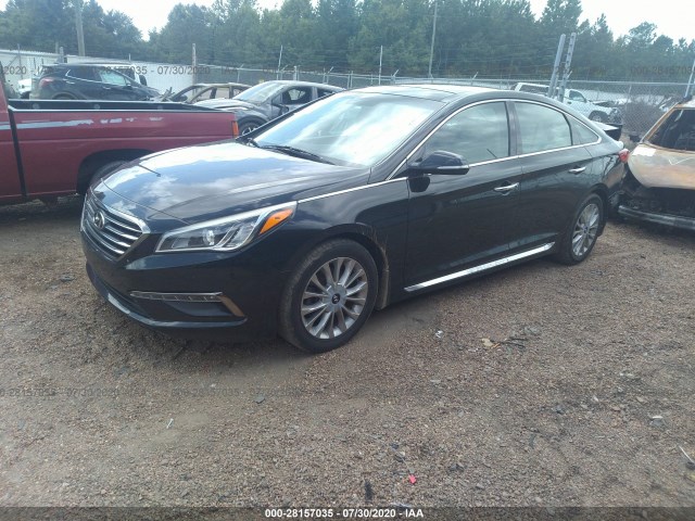 Photo 1 VIN: 5NPE34AF6FH232203 - HYUNDAI SONATA 