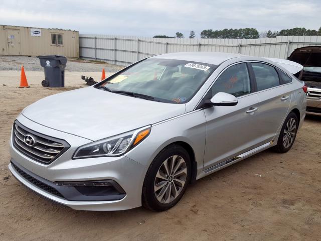 Photo 1 VIN: 5NPE34AF6FH236512 - HYUNDAI SONATA SPO 