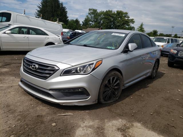 Photo 1 VIN: 5NPE34AF6FH241001 - HYUNDAI SONATA SPO 