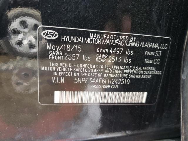 Photo 11 VIN: 5NPE34AF6FH242519 - HYUNDAI SONATA SPO 