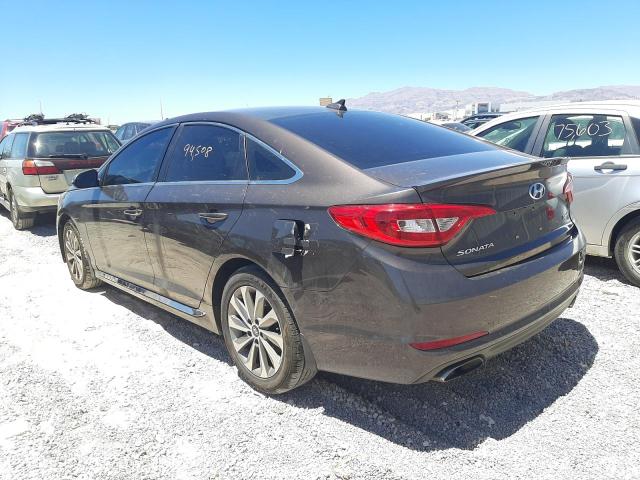 Photo 2 VIN: 5NPE34AF6FH250880 - HYUNDAI SONATA SPO 