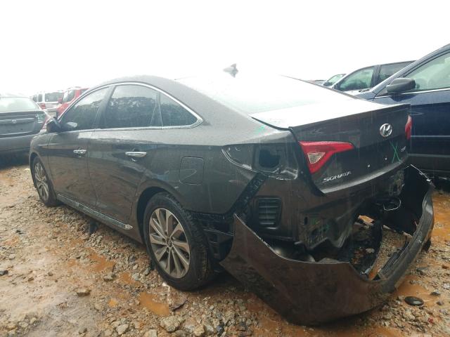 Photo 2 VIN: 5NPE34AF6FH256601 - HYUNDAI SONATA SPO 