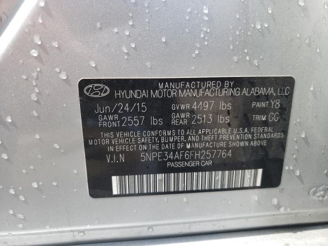 Photo 9 VIN: 5NPE34AF6FH257764 - HYUNDAI SONATA SPO 