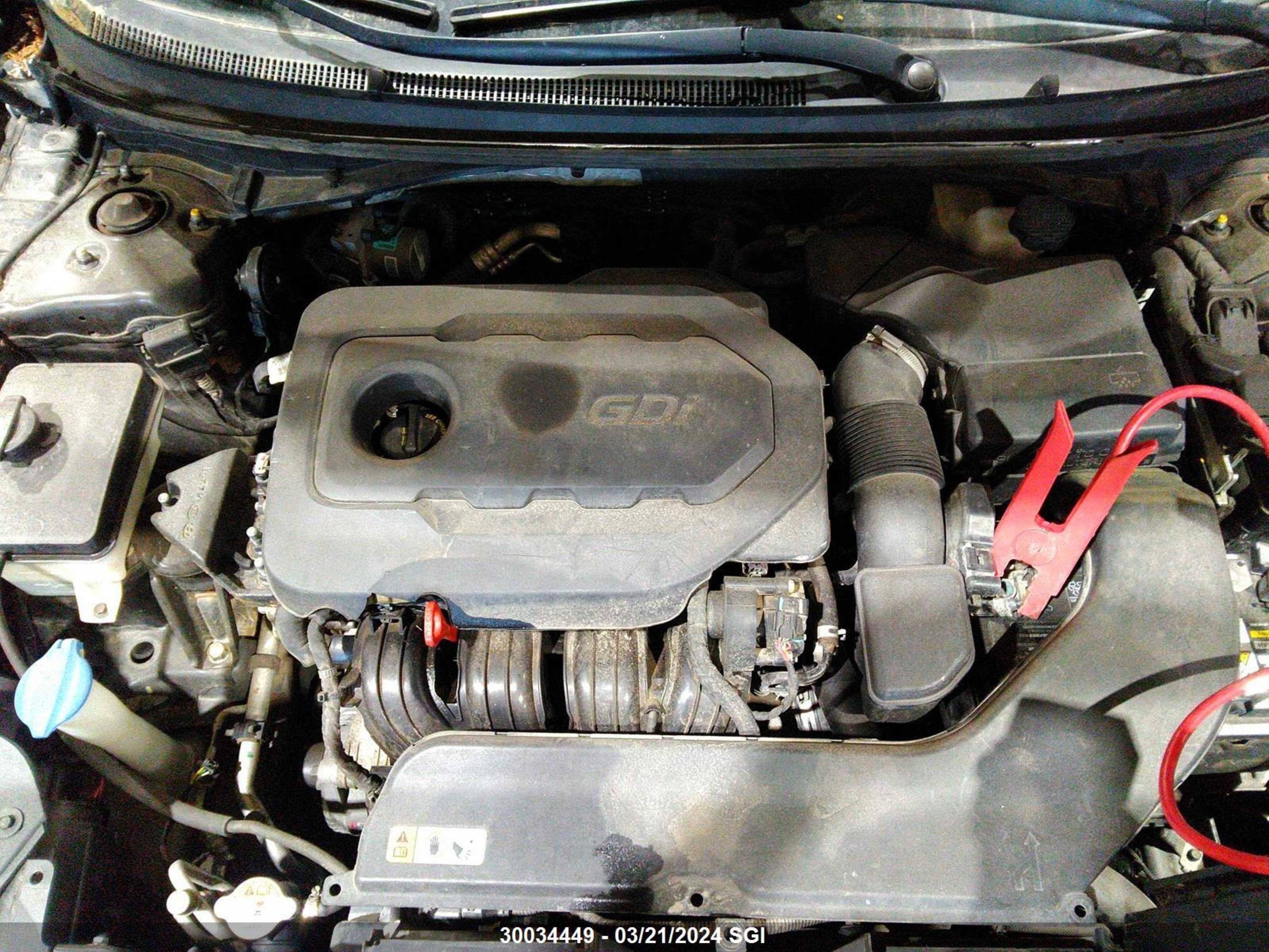 Photo 9 VIN: 5NPE34AF6GH271598 - HYUNDAI SONATA 