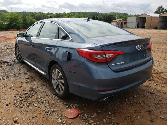 Photo 2 VIN: 5NPE34AF6GH273268 - HYUNDAI SONATA SPO 