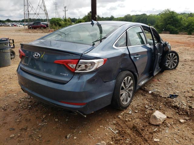 Photo 3 VIN: 5NPE34AF6GH273268 - HYUNDAI SONATA SPO 