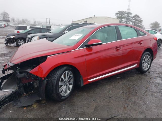 Photo 1 VIN: 5NPE34AF6GH274128 - HYUNDAI SONATA 