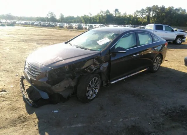 Photo 1 VIN: 5NPE34AF6GH277398 - HYUNDAI SONATA 