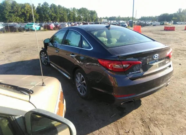 Photo 2 VIN: 5NPE34AF6GH277398 - HYUNDAI SONATA 