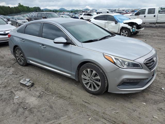 Photo 3 VIN: 5NPE34AF6GH280446 - HYUNDAI SONATA SPO 