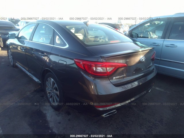 Photo 2 VIN: 5NPE34AF6GH285825 - HYUNDAI SONATA 