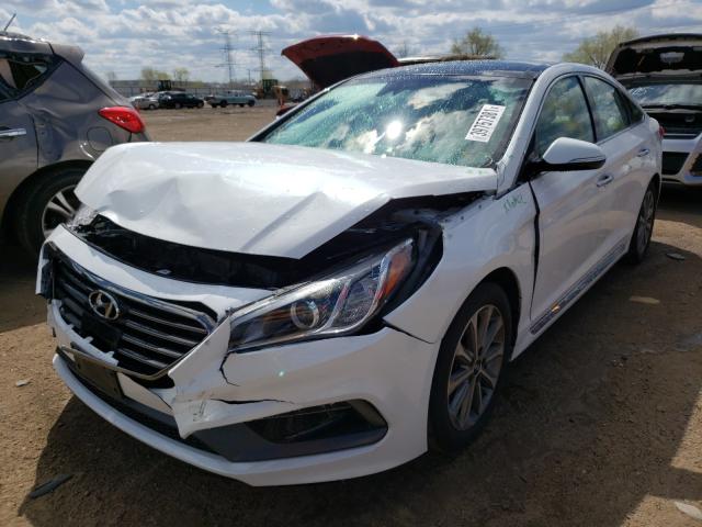 Photo 1 VIN: 5NPE34AF6GH291155 - HYUNDAI SONATA SPO 