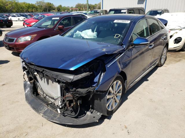 Photo 1 VIN: 5NPE34AF6GH295402 - HYUNDAI SONATA SPO 