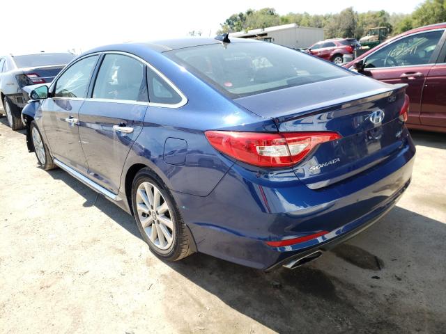 Photo 2 VIN: 5NPE34AF6GH295402 - HYUNDAI SONATA SPO 