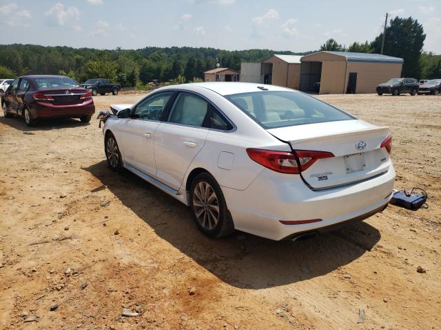 Photo 2 VIN: 5NPE34AF6GH296615 - HYUNDAI SONATA SPO 