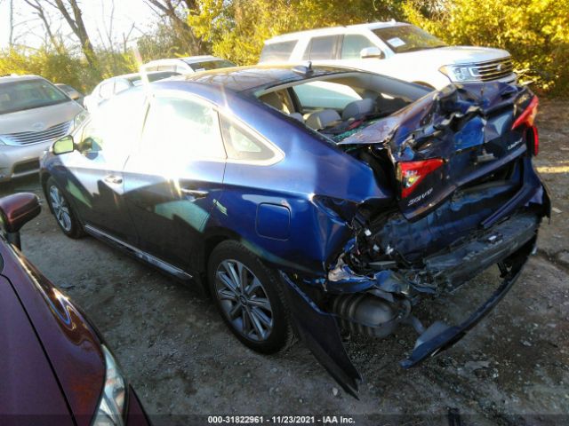 Photo 2 VIN: 5NPE34AF6GH302669 - HYUNDAI SONATA 