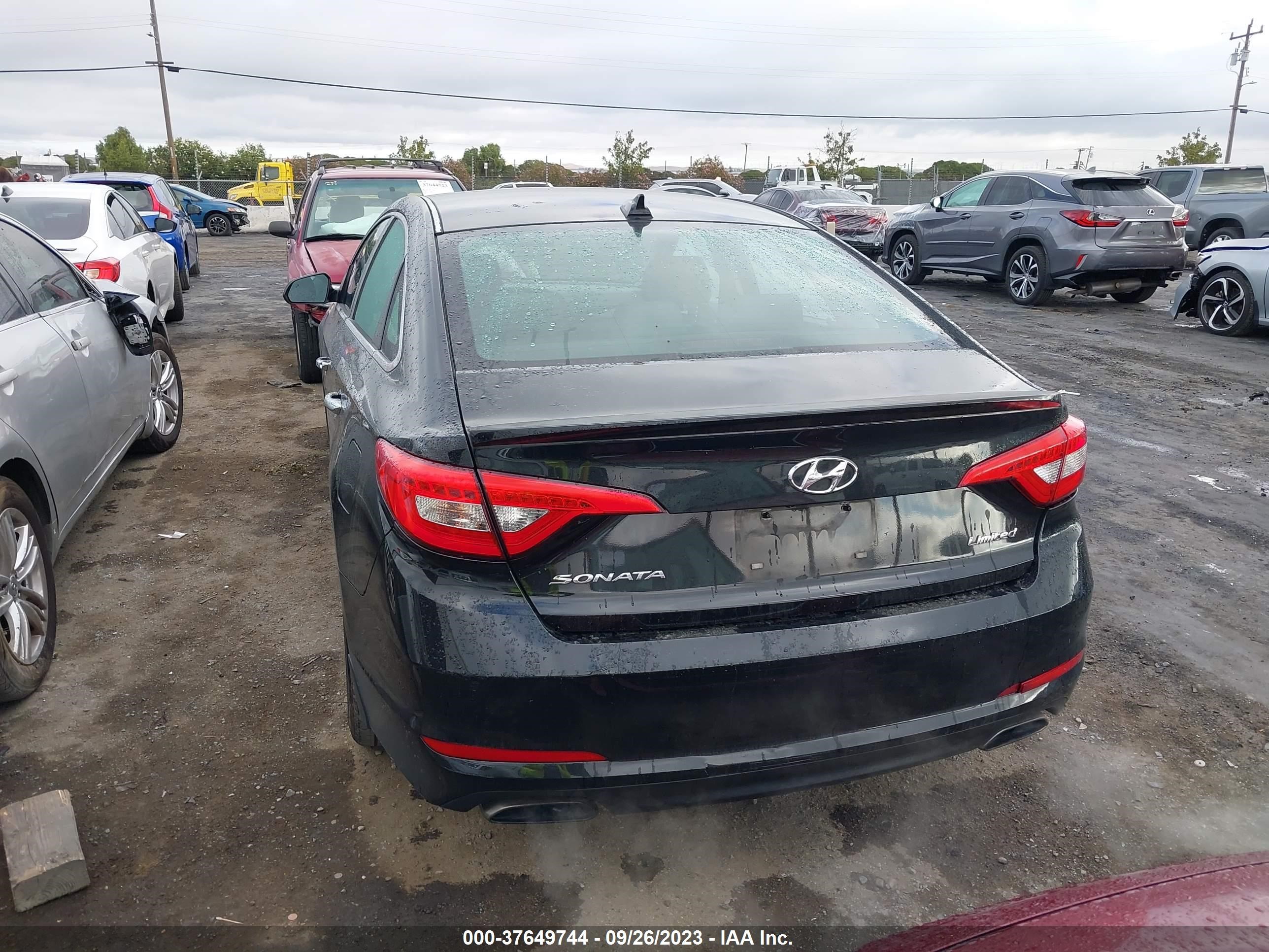 Photo 15 VIN: 5NPE34AF6GH305393 - HYUNDAI SONATA 