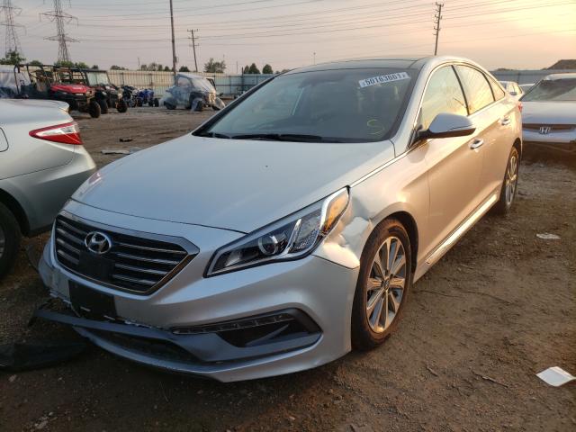 Photo 1 VIN: 5NPE34AF6GH309573 - HYUNDAI SONATA SPO 