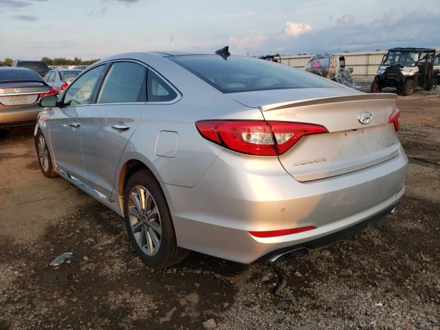 Photo 2 VIN: 5NPE34AF6GH309573 - HYUNDAI SONATA SPO 