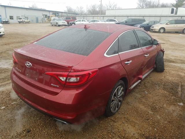 Photo 3 VIN: 5NPE34AF6GH314854 - HYUNDAI SONATA SPO 