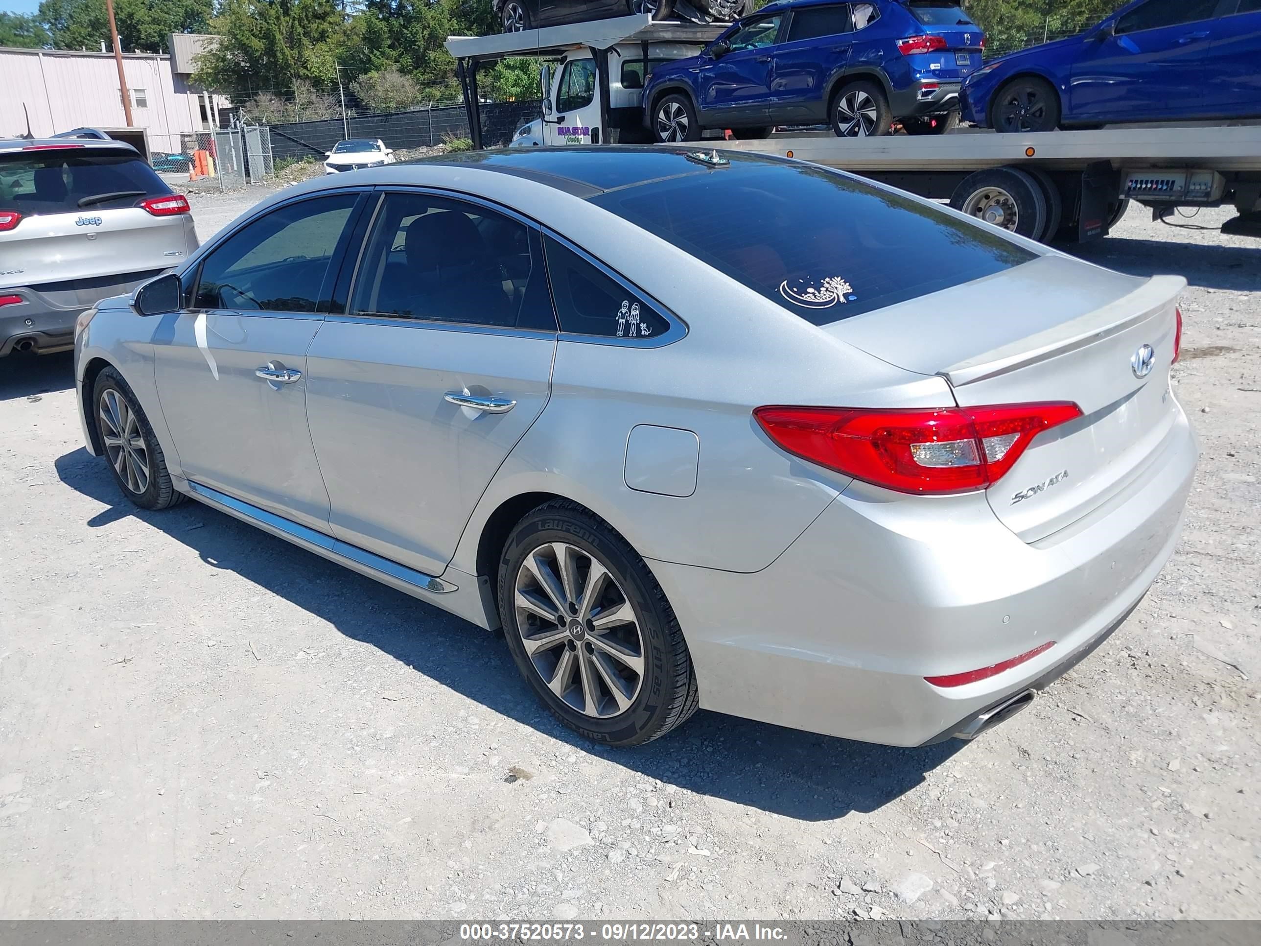 Photo 2 VIN: 5NPE34AF6GH315339 - HYUNDAI SONATA 