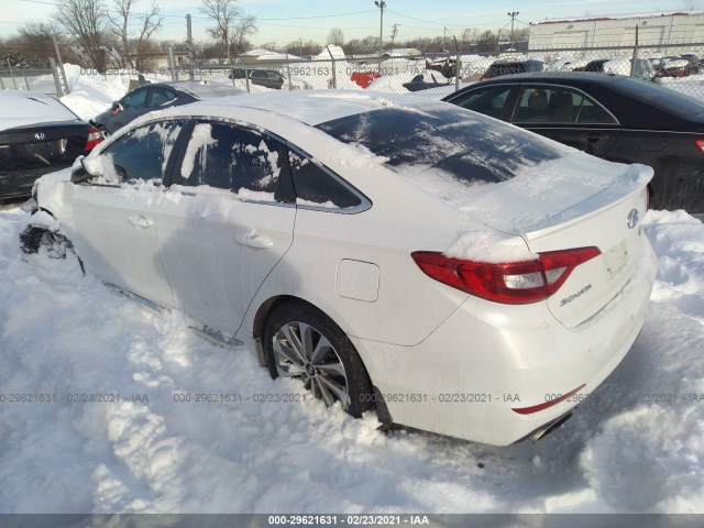 Photo 2 VIN: 5NPE34AF6GH320573 - HYUNDAI SONATA 