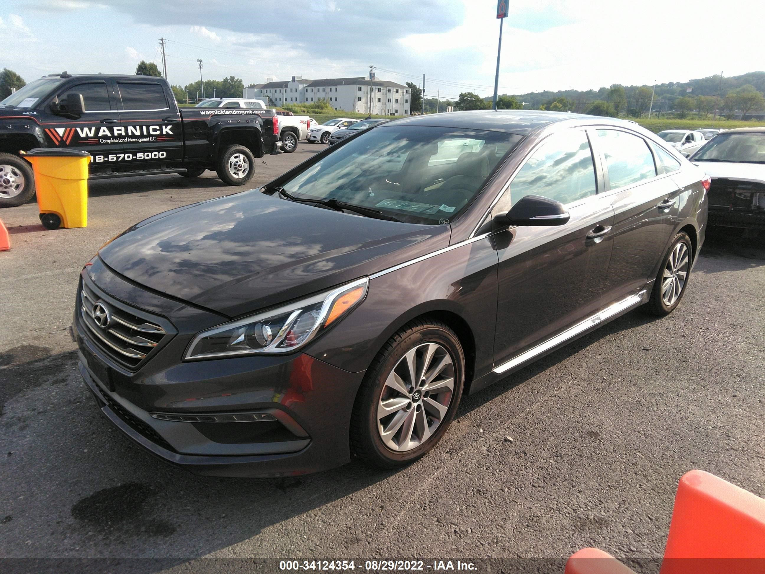 Photo 1 VIN: 5NPE34AF6GH320752 - HYUNDAI SONATA 