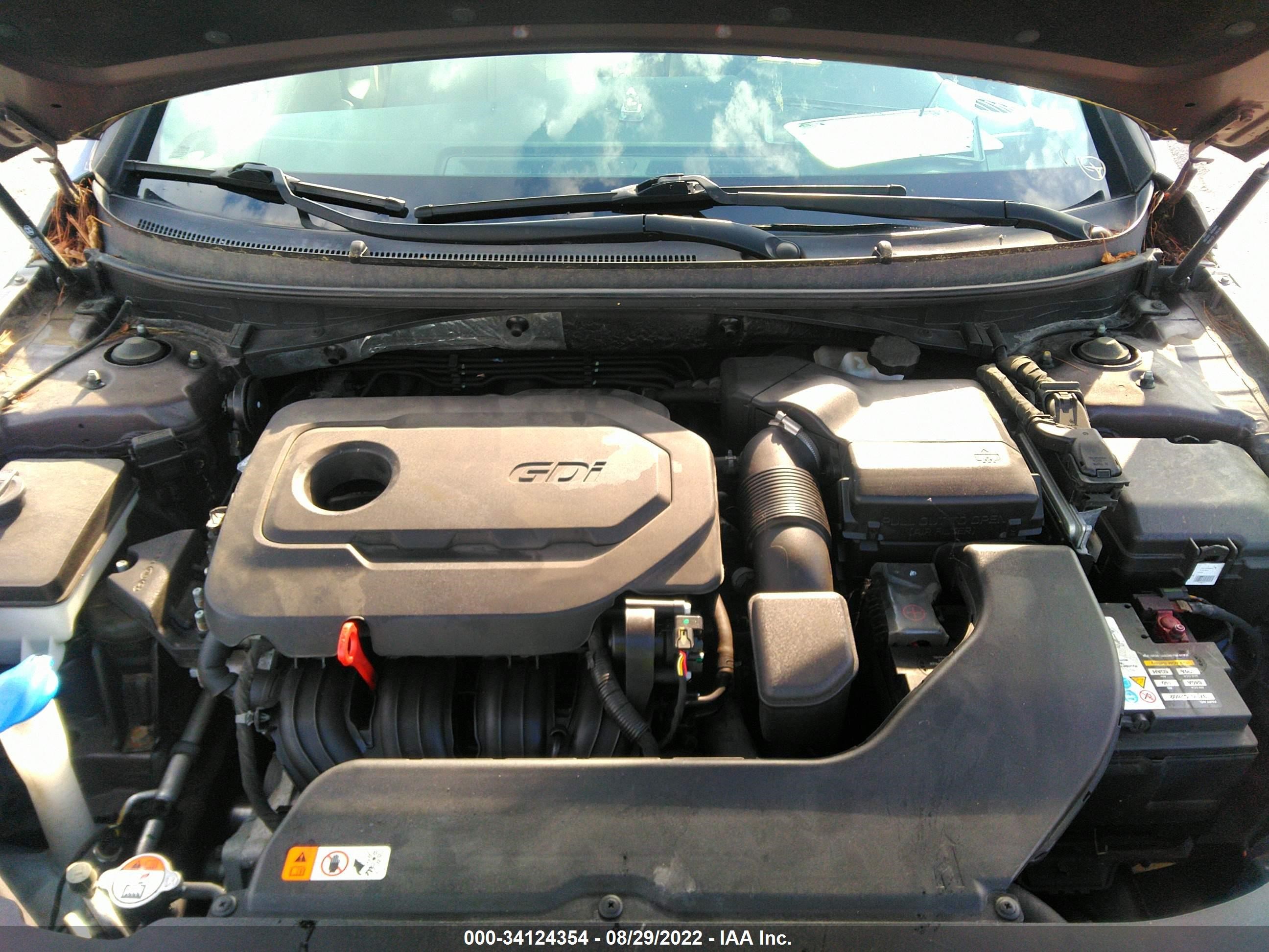 Photo 9 VIN: 5NPE34AF6GH320752 - HYUNDAI SONATA 