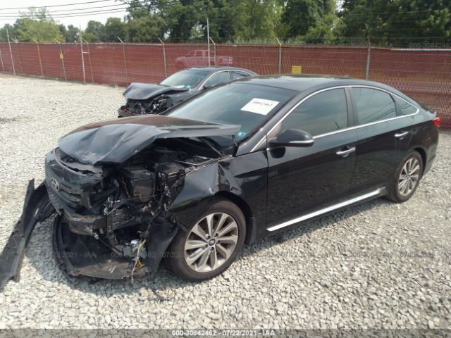 Photo 1 VIN: 5NPE34AF6GH334148 - HYUNDAI SONATA 