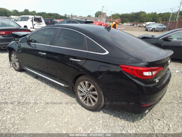 Photo 2 VIN: 5NPE34AF6GH334148 - HYUNDAI SONATA 