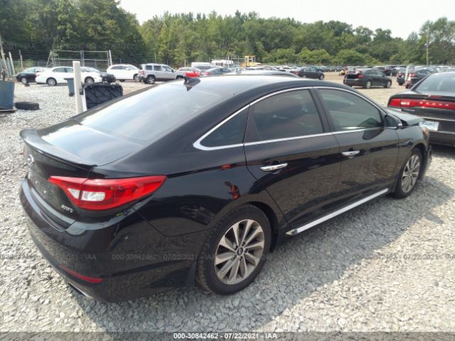 Photo 3 VIN: 5NPE34AF6GH334148 - HYUNDAI SONATA 