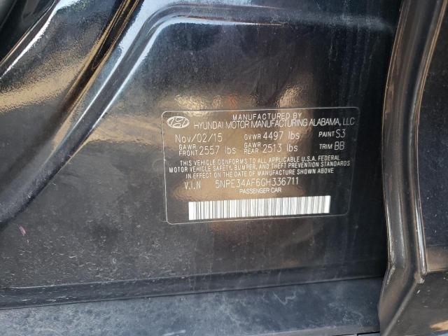 Photo 11 VIN: 5NPE34AF6GH336711 - HYUNDAI SONATA SPO 