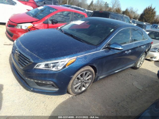 Photo 1 VIN: 5NPE34AF6GH339575 - HYUNDAI SONATA 