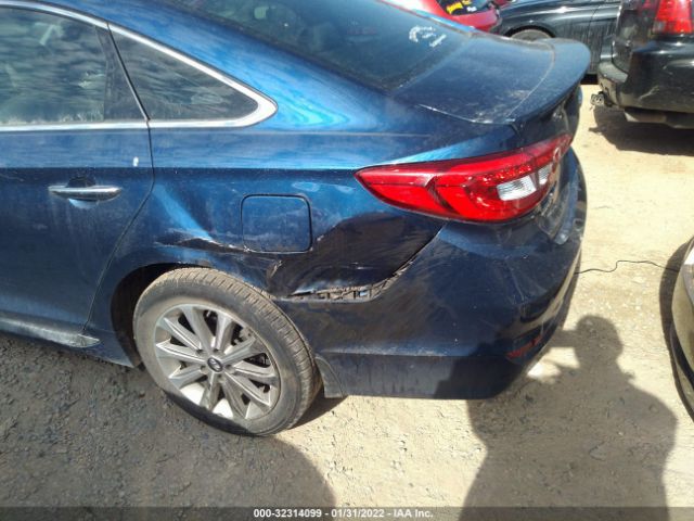 Photo 5 VIN: 5NPE34AF6GH339575 - HYUNDAI SONATA 