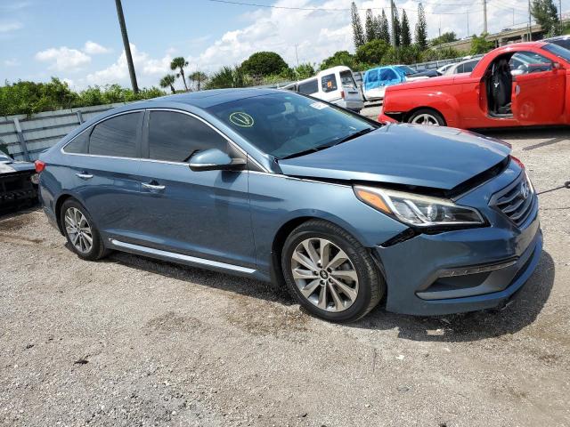 Photo 3 VIN: 5NPE34AF6GH340550 - HYUNDAI SONATA SPO 