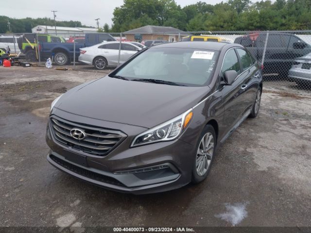 Photo 1 VIN: 5NPE34AF6GH342539 - HYUNDAI SONATA 