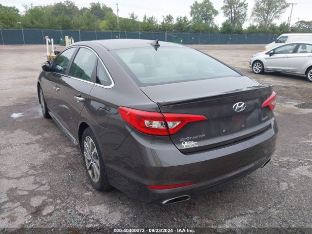 Photo 2 VIN: 5NPE34AF6GH342539 - HYUNDAI SONATA 