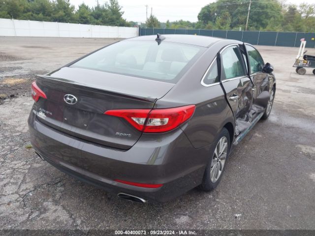 Photo 3 VIN: 5NPE34AF6GH342539 - HYUNDAI SONATA 