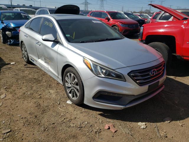 Photo 3 VIN: 5NPE34AF6GH363407 - HYUNDAI SONATA 