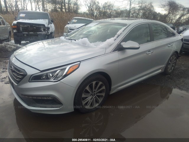 Photo 1 VIN: 5NPE34AF6GH363407 - HYUNDAI SONATA 