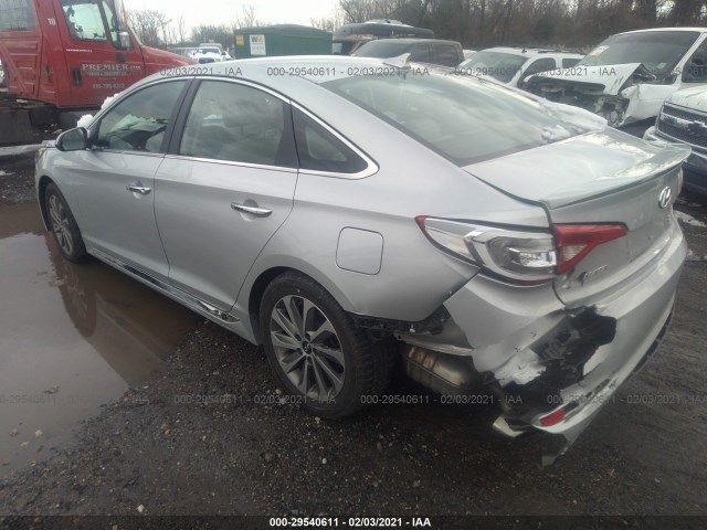 Photo 2 VIN: 5NPE34AF6GH363407 - HYUNDAI SONATA 