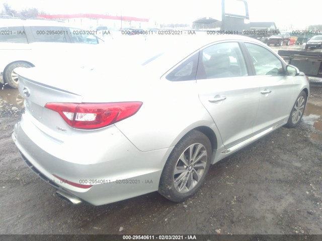 Photo 3 VIN: 5NPE34AF6GH363407 - HYUNDAI SONATA 