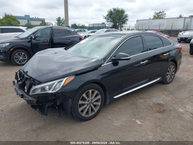 Photo 1 VIN: 5NPE34AF6GH369630 - HYUNDAI SONATA 