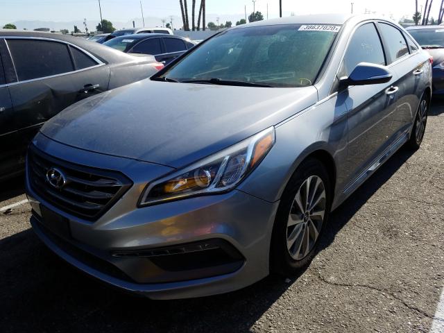 Photo 1 VIN: 5NPE34AF6GH372446 - HYUNDAI SONATA SPO 